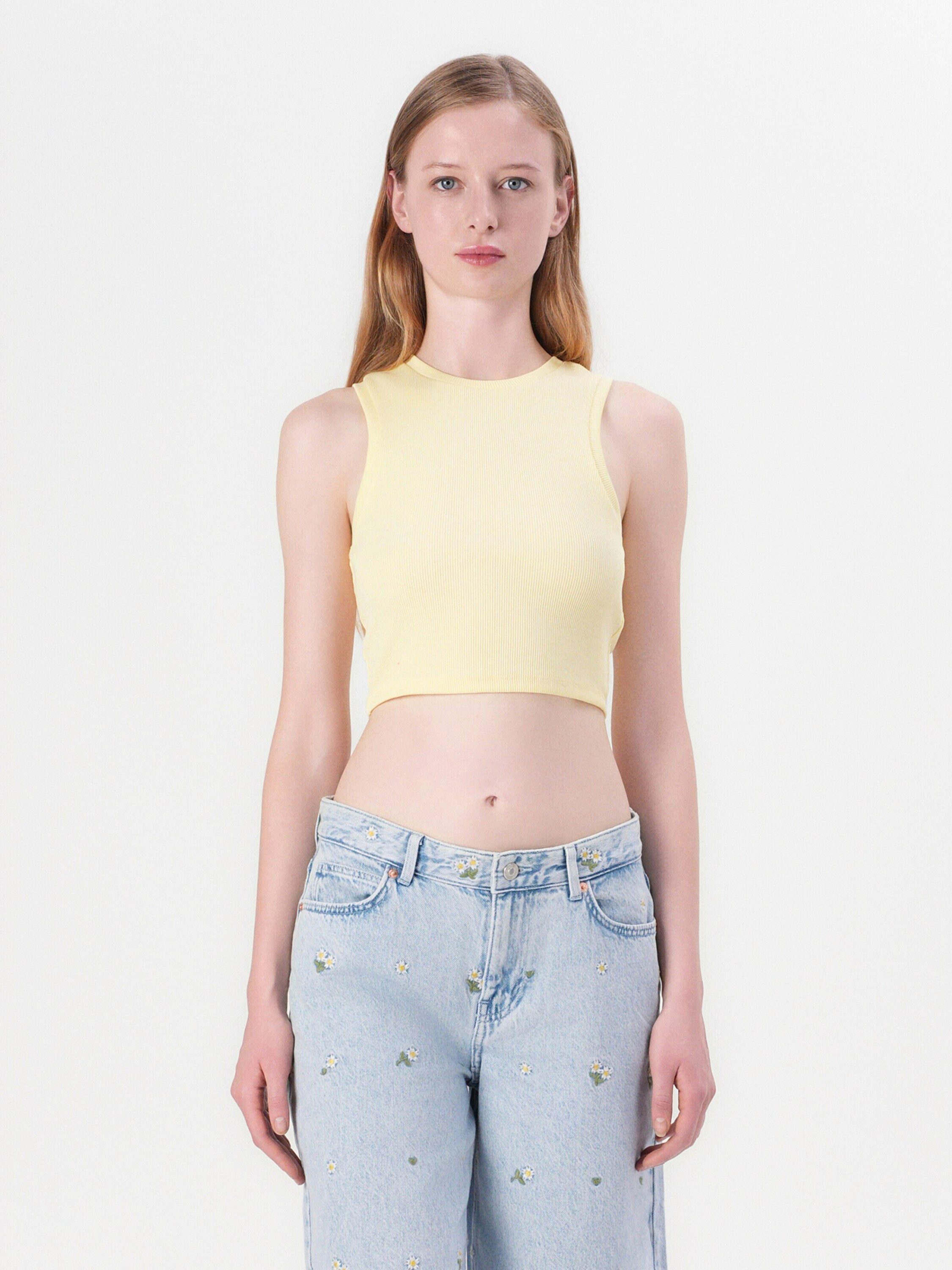 ONLY Shirttop ONLVILMA (1-tlg) Plain/ohne Details