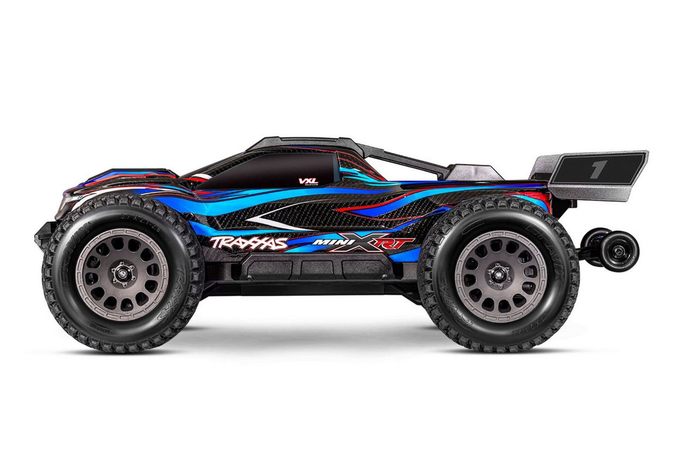 Thumbnail - Traxxas RC-Buggy TRAXXAS MINI-XRT 3S 4x4 blau 1/16 Monster-Truck RTR Brushless, Akku