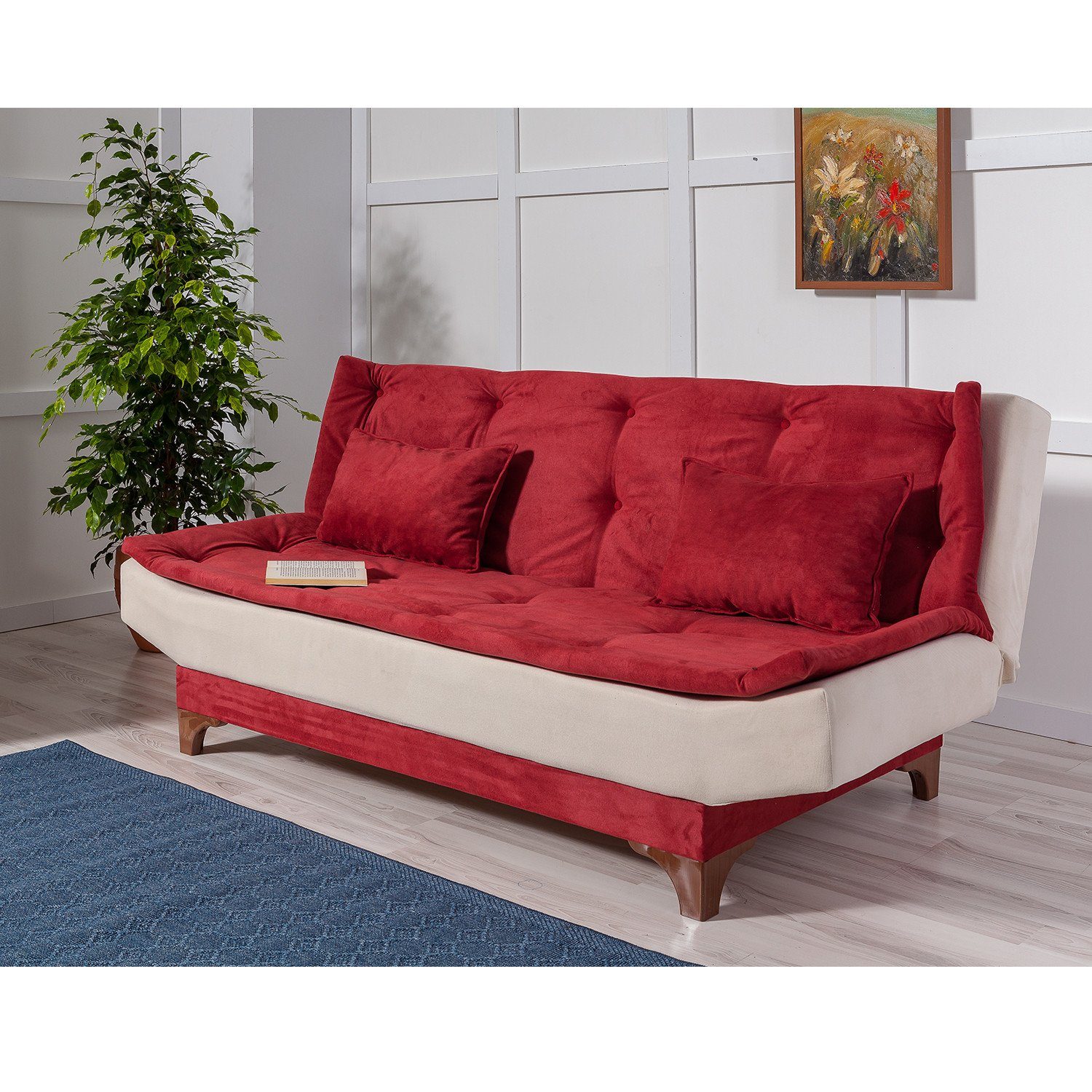 Sofa UNQ1342-3-Sitz-Sofa-Bett Decor Skye