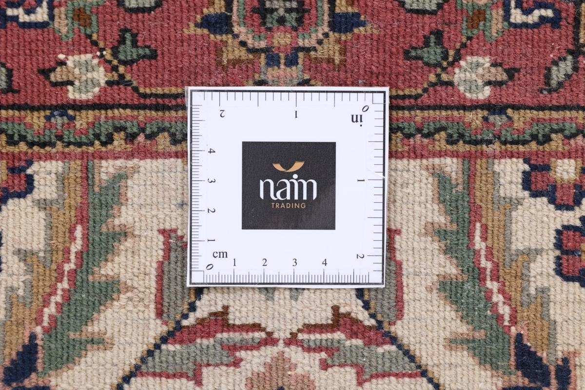 Orientteppich Indo Keshan 70x139 rechteckig, Läufer, Nain mm 12 Höhe: Trading, Handgeknüpfter Orientteppich