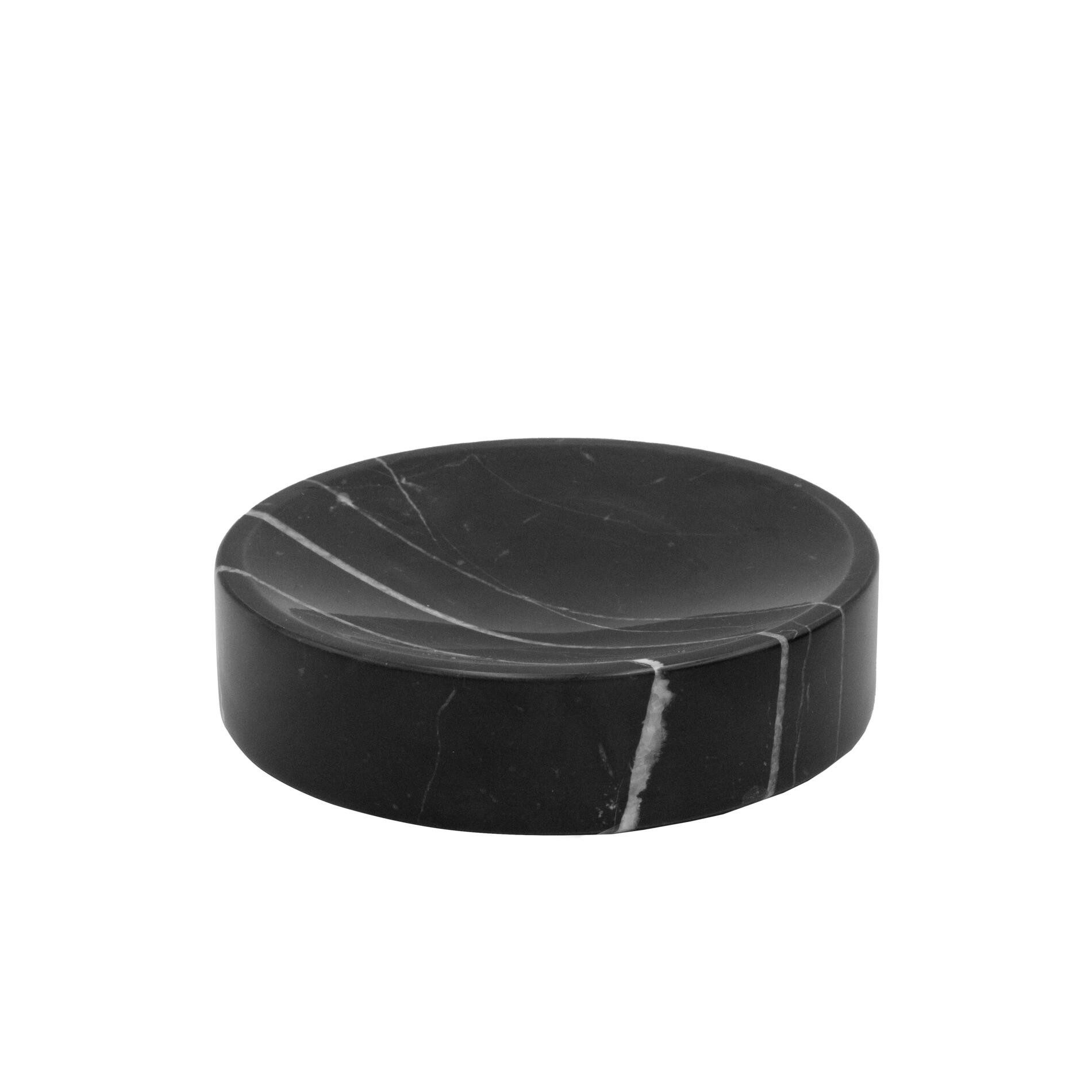 Ridder Seifenschale Chloe schwarz, Breite: 10.5 cm