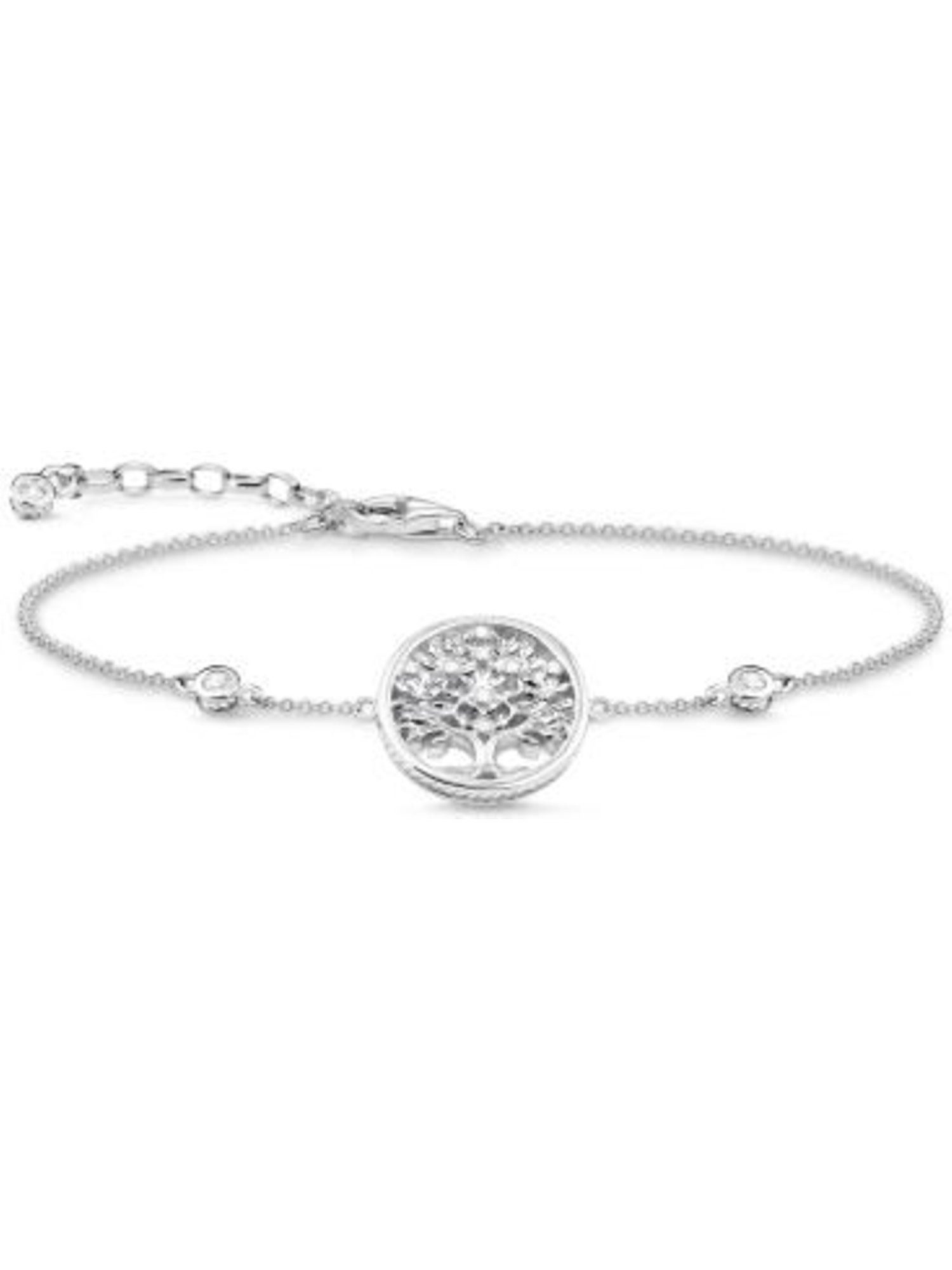 THOMAS SABO Silberarmband Thomas Sabo Damen-Armband 925er Silber Zirkonia