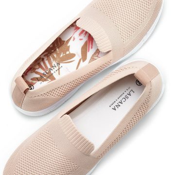 LASCANA Slipper herausnehmbarer Innensohle, Halbschuh, ultraleichter Sneaker, VEGAN