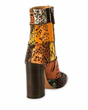 Chloé CHLOE LUCY PATCHWORK LASER CUT ANKLE BOOTS STIEFEL SCHUHE STIEFE Stiefelette