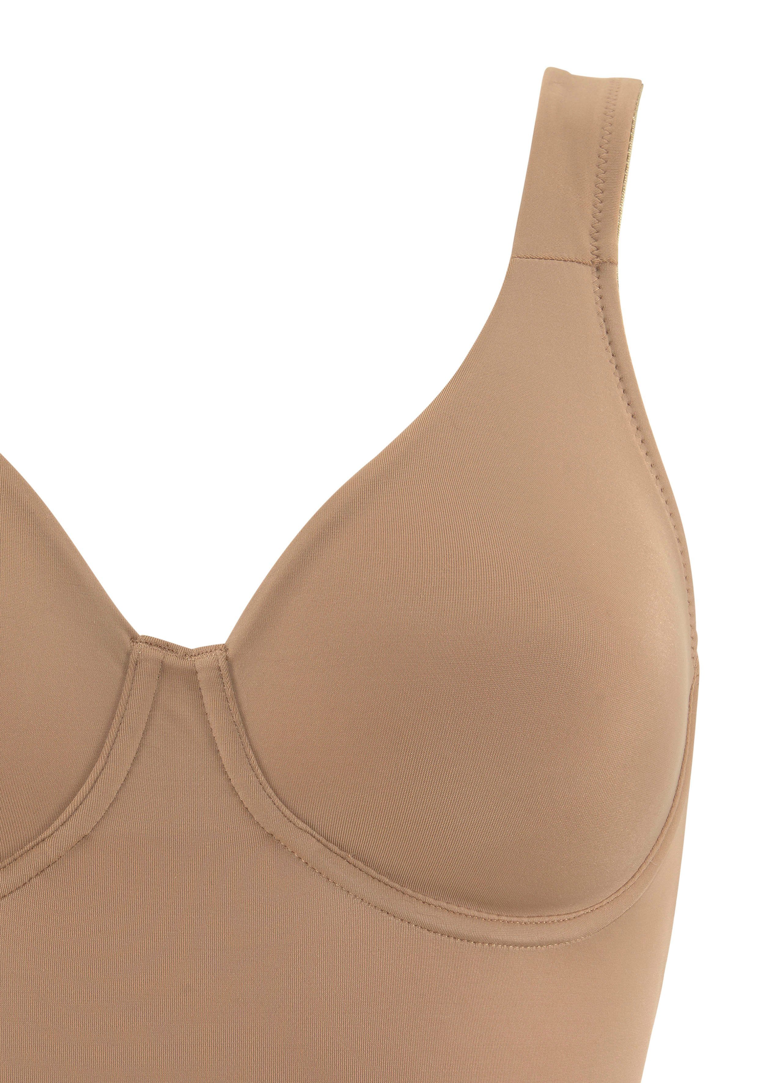 Nuance T-Shirt-Body (2er-Pack) mit Bügel, mit bodyforming Effekt, Shape wear Body, Shaping Body