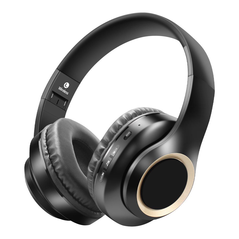 Mutoy Bluetooth Kopfhörer,Over Ear Kopfhörer Bluetooth Over-Ear-Kopfhörer  (Bluetooth 5.3,Noise Cancelling Kopfhörer, Heavy Bass,FM Modus)