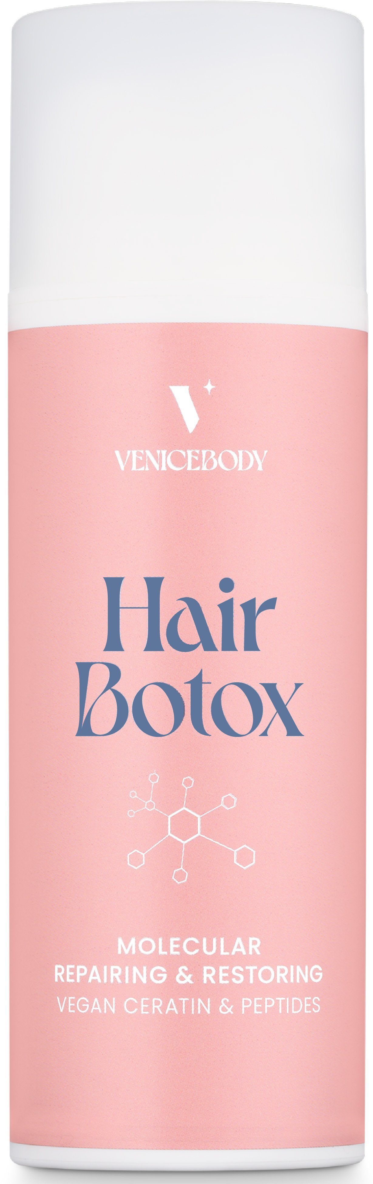 VENICEBODY Haarmaske Hair Botox Mask, Haarmaske mit veganem keratin, Pflegt von innen nach außen 150 ml