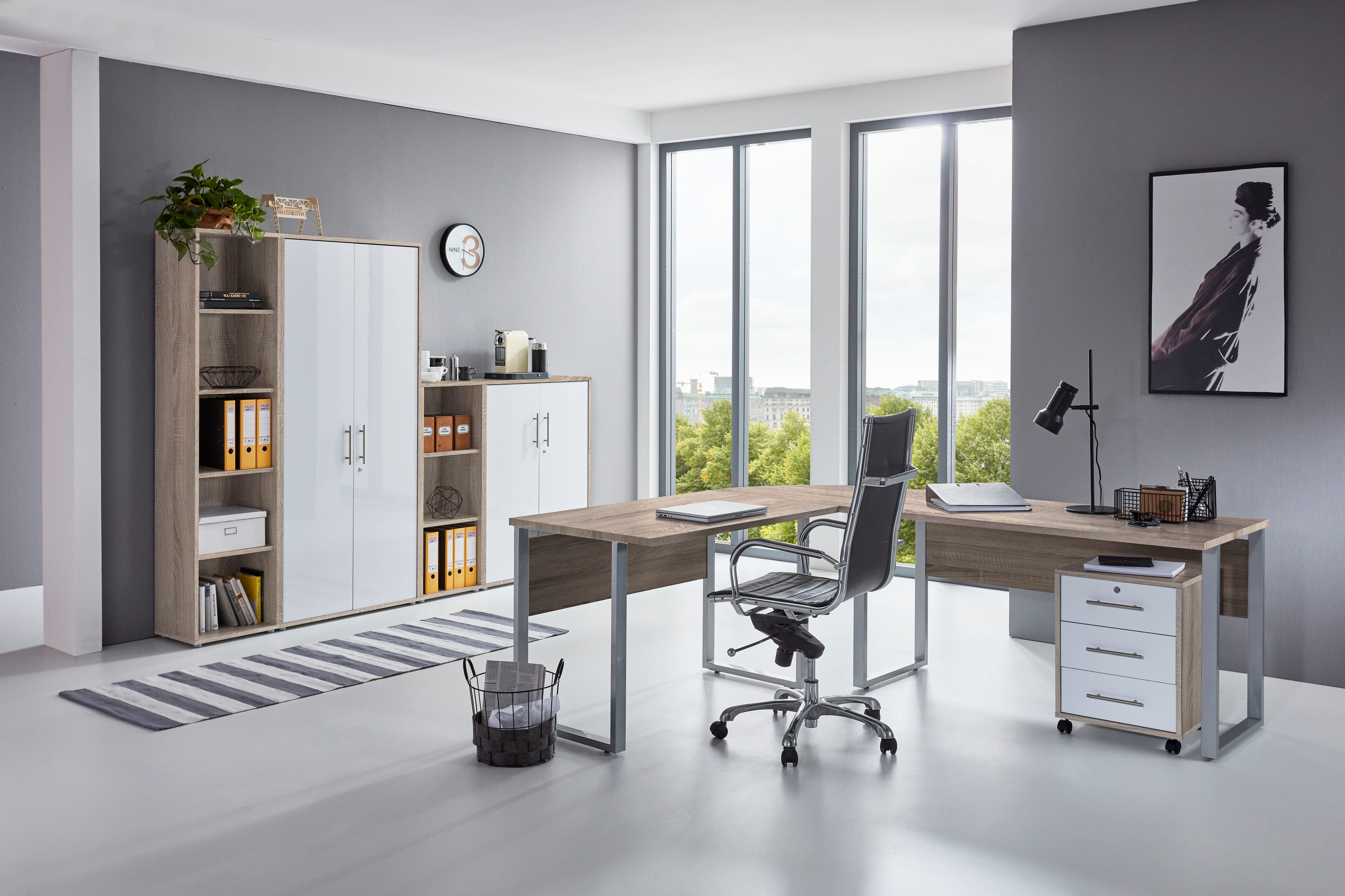 BMG Möbel Büromöbel-Set Office Edition, (Büroset, 6 tlg), Rollcontainer und günstig online kaufen