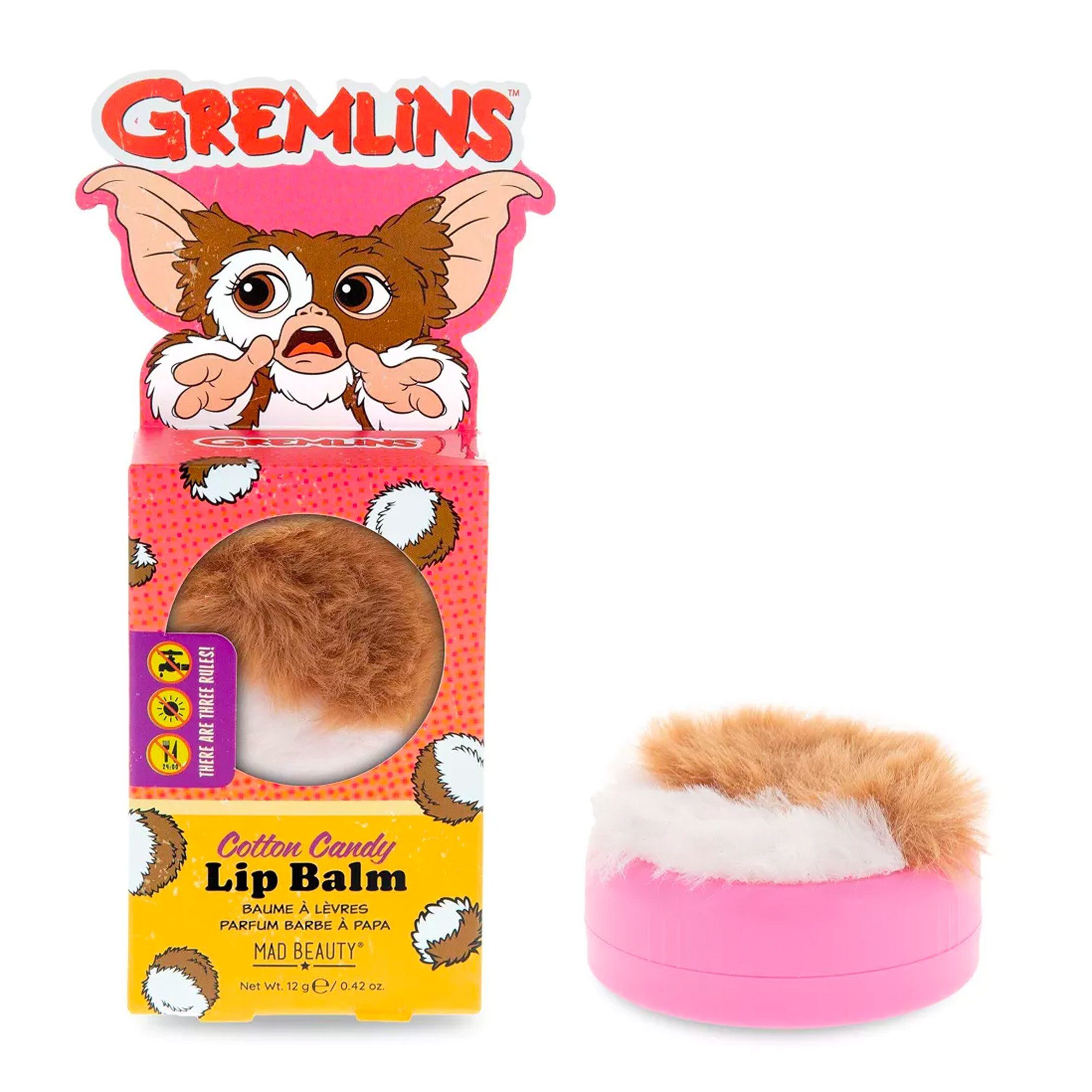 Höhepunkt der Popularität Mad Beauty Lippenbalsam Cotton Candy Gremlins