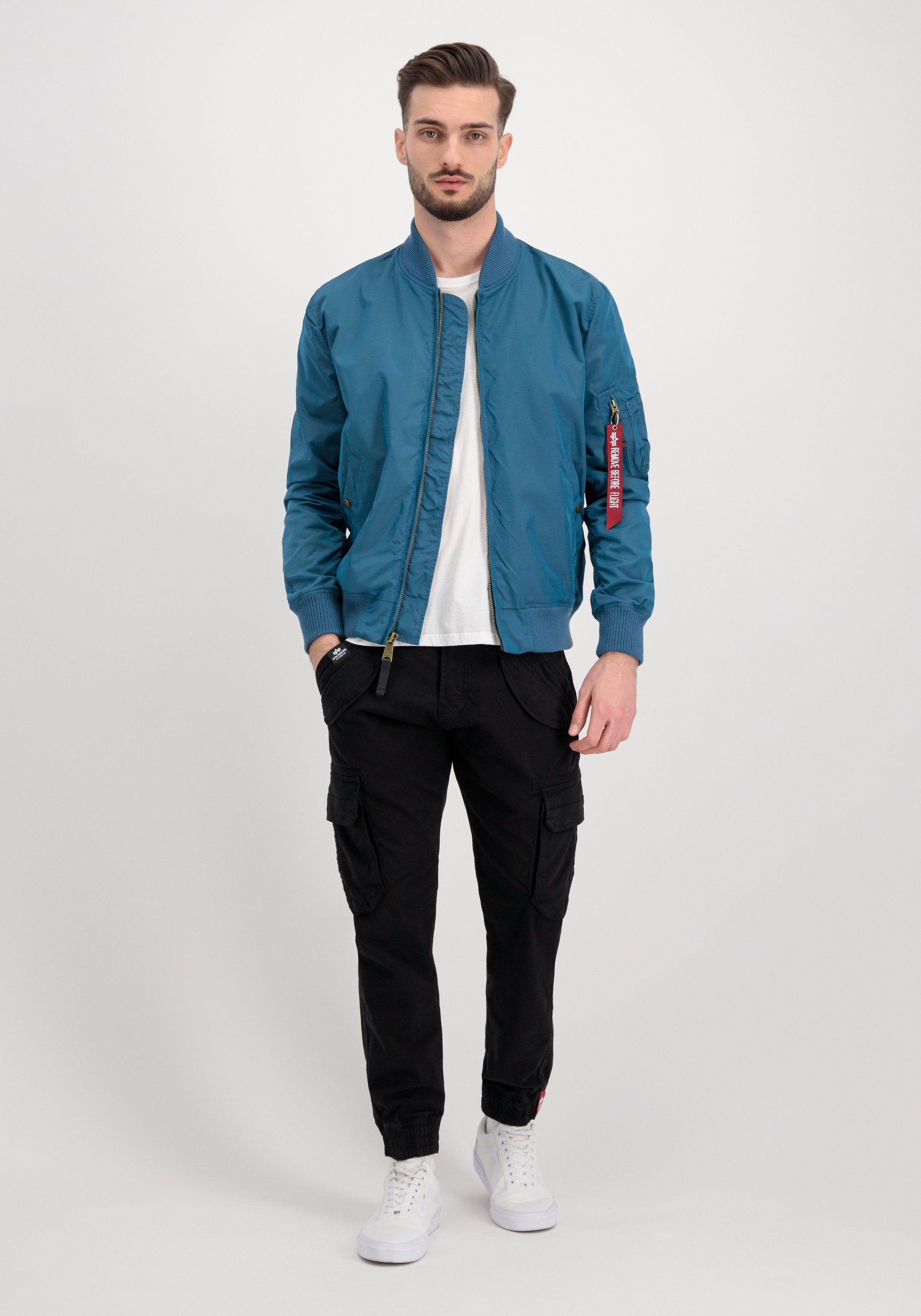 Alpha Industries Bomberjacke Alpha Industries Jackets TT & vintage - marine MA-1 Men Bomber Flight