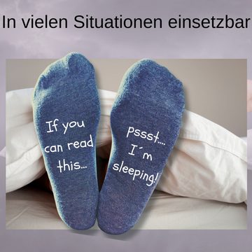 bentini Freizeitsocken Spruch Socken - I´m sleeping (1-Paar)