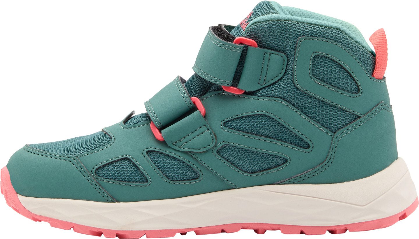 Jack Wolfskin WOODLAND 2 TEXAPORE MID VC K Wanderschuh wasserdicht, Trekkingschuh