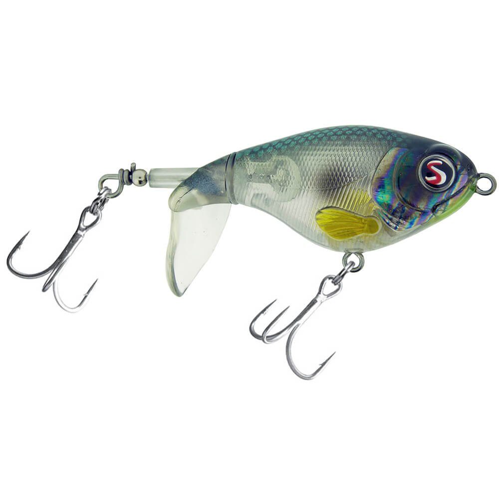 River2Sea Kunstköder River2Sea Whopper Plopper 75 Wobbler 16,5g, (1-St) Abalone Shad