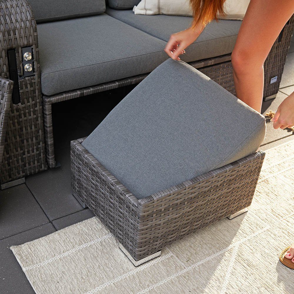 HOME DELUXE Strandkorb HOLBY 160 x 69 x 189 cm, BxTxH: 69,00x160x189 cm, individuell verwendbar (Holby Abdeckung einzeln erhältlich), in der Variante mit oder ohne Abdeckung