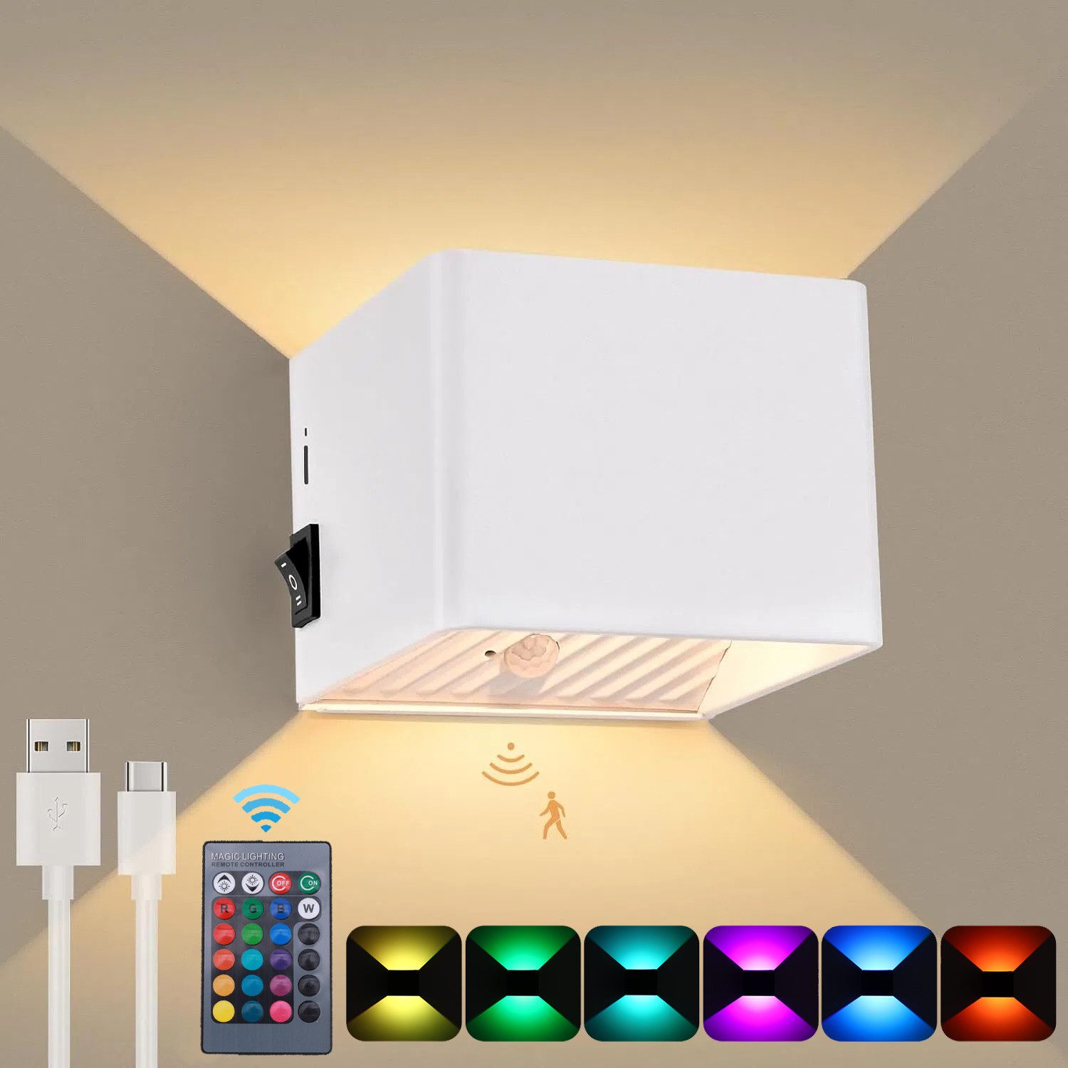 BlingBin LED Wandleuchte 5W Akku LED günstig online kaufen