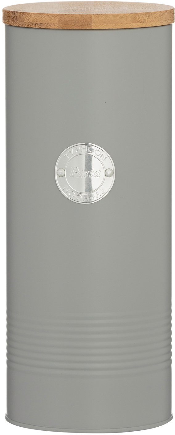 Typhoon Vorratsdose Living, Bambus, Stahl, (1-tlg), 2,5 Liter, mit Bambusdeckel