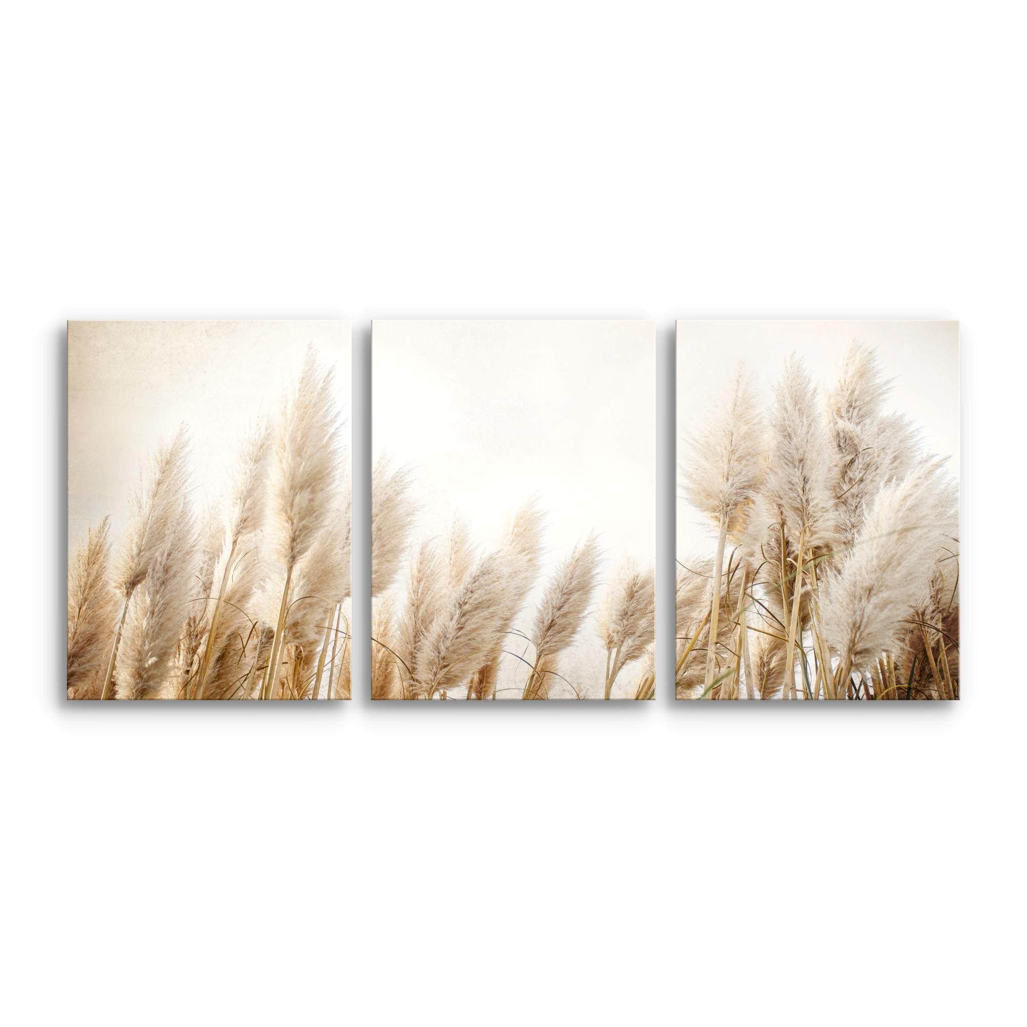 Runa Art Wandbild Boho Style Deko Bild Wohnzimmer Schlafzimmer Kunstdruck Beige