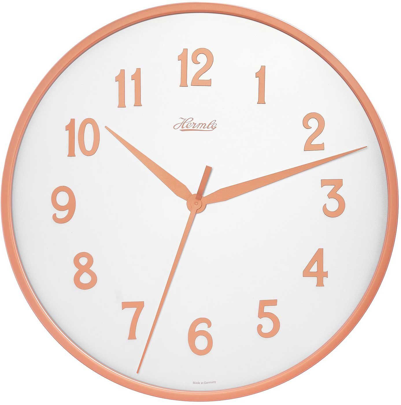 Hermle Wanduhr moderne Wanduhr mit Quarzuhrwerk - Hermle Modell: 30921-V52100