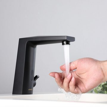 Auralum Waschtischarmatur Lonheo Infrarot Sensor Wasserhahn Bad Armatur, Automatisch Induktion