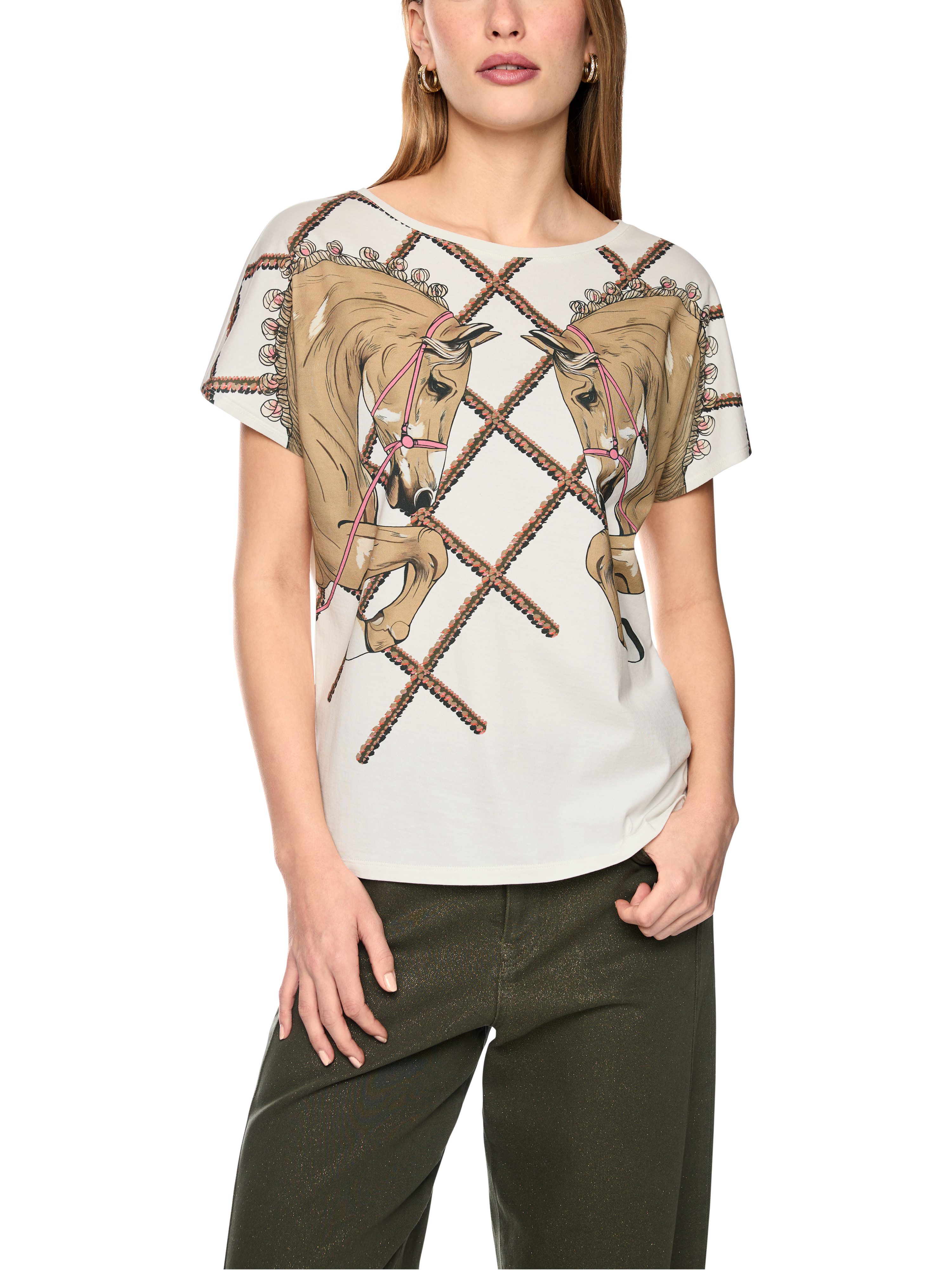 Marc Cain T-Shirt Equestrian Grace Premium Damenmode