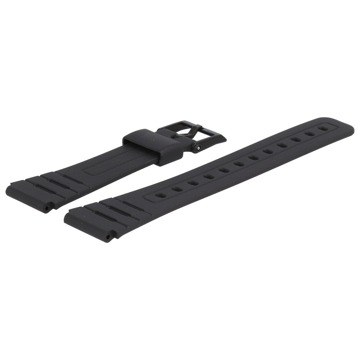 CASIO Uhrenarmband 18mm Kunststoff Schwarz F-105 günstig online kaufen