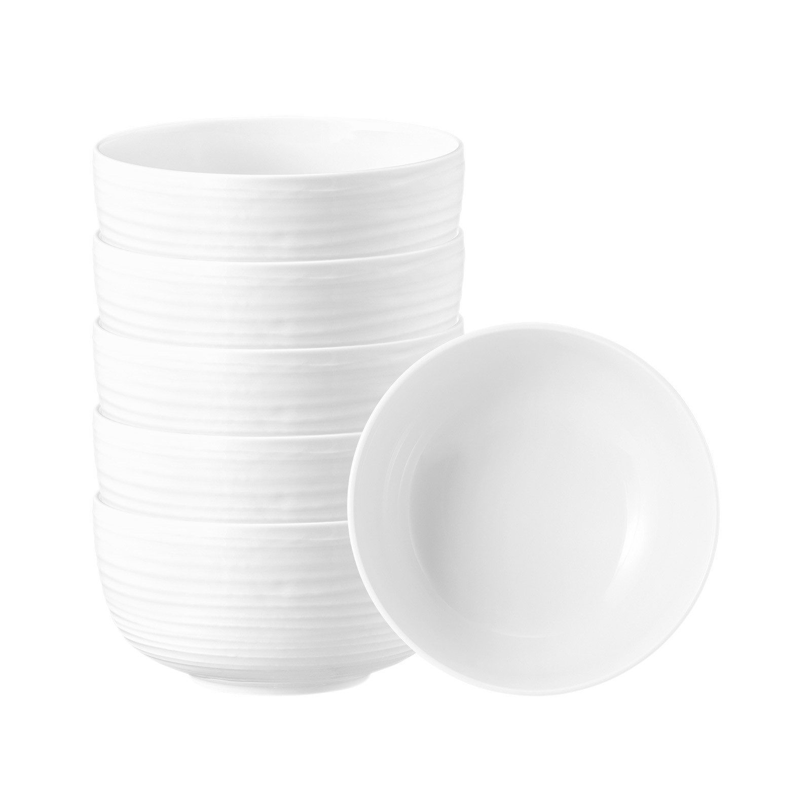 Seltmann Weiden Schale Terra Foodbowl ø 17,7 cm 6er Set, Porzellan, (6x Schale, 6-tlg)