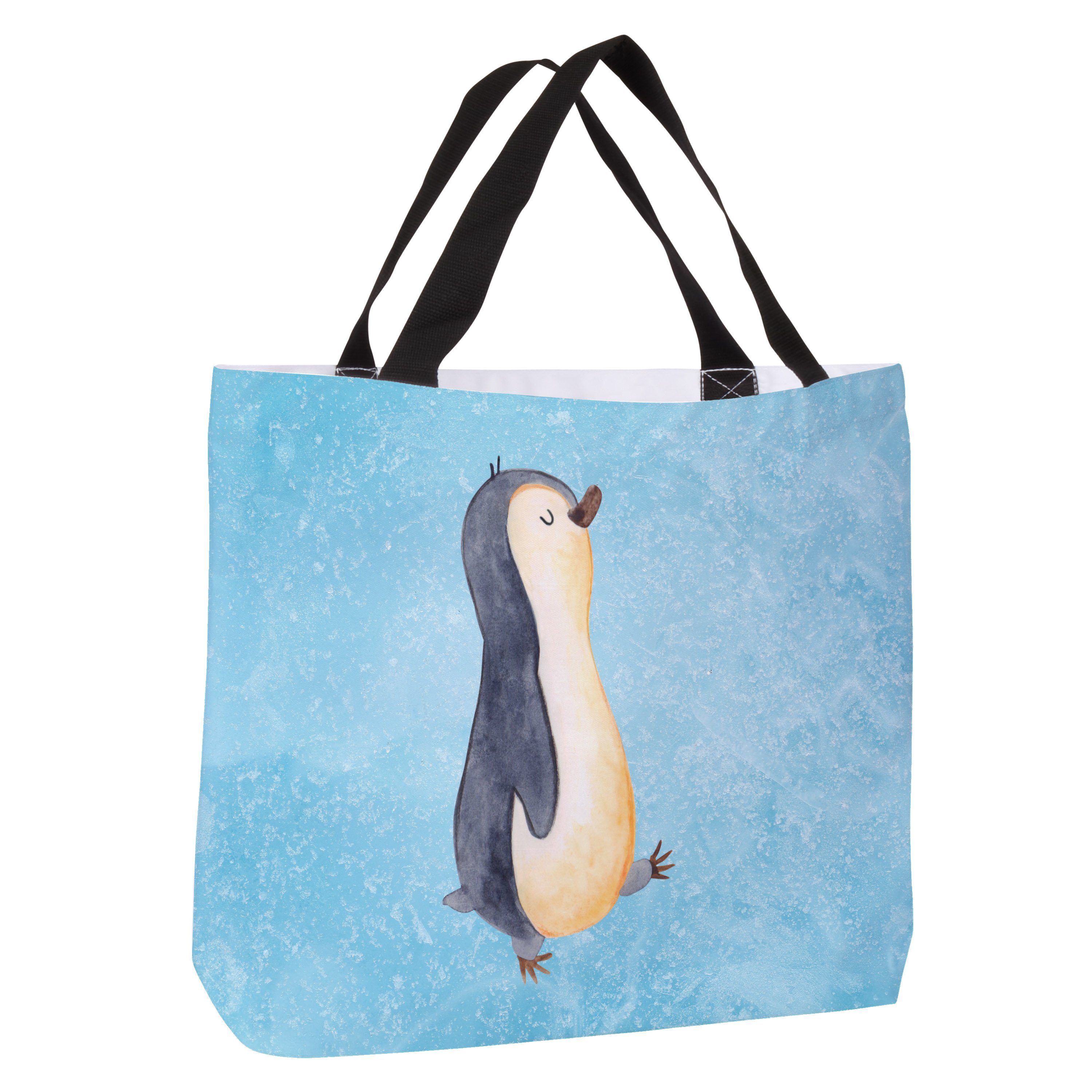 - Bruder, Pinguin Mrs. (1-tlg) marschierend Ei - Panda & Mr. Shopper Einkaufsbeutel, Geschenk, Eisblau