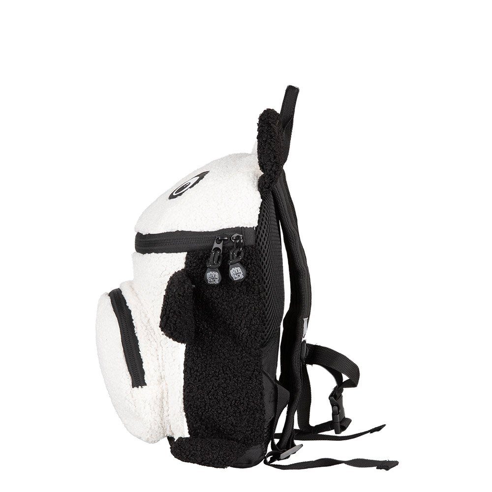 Pick&PACK Schulranzen Kinderrucksack S Panda black/white (1 Stück), ab 3 Jahren, ergonomisch, Kindergarten