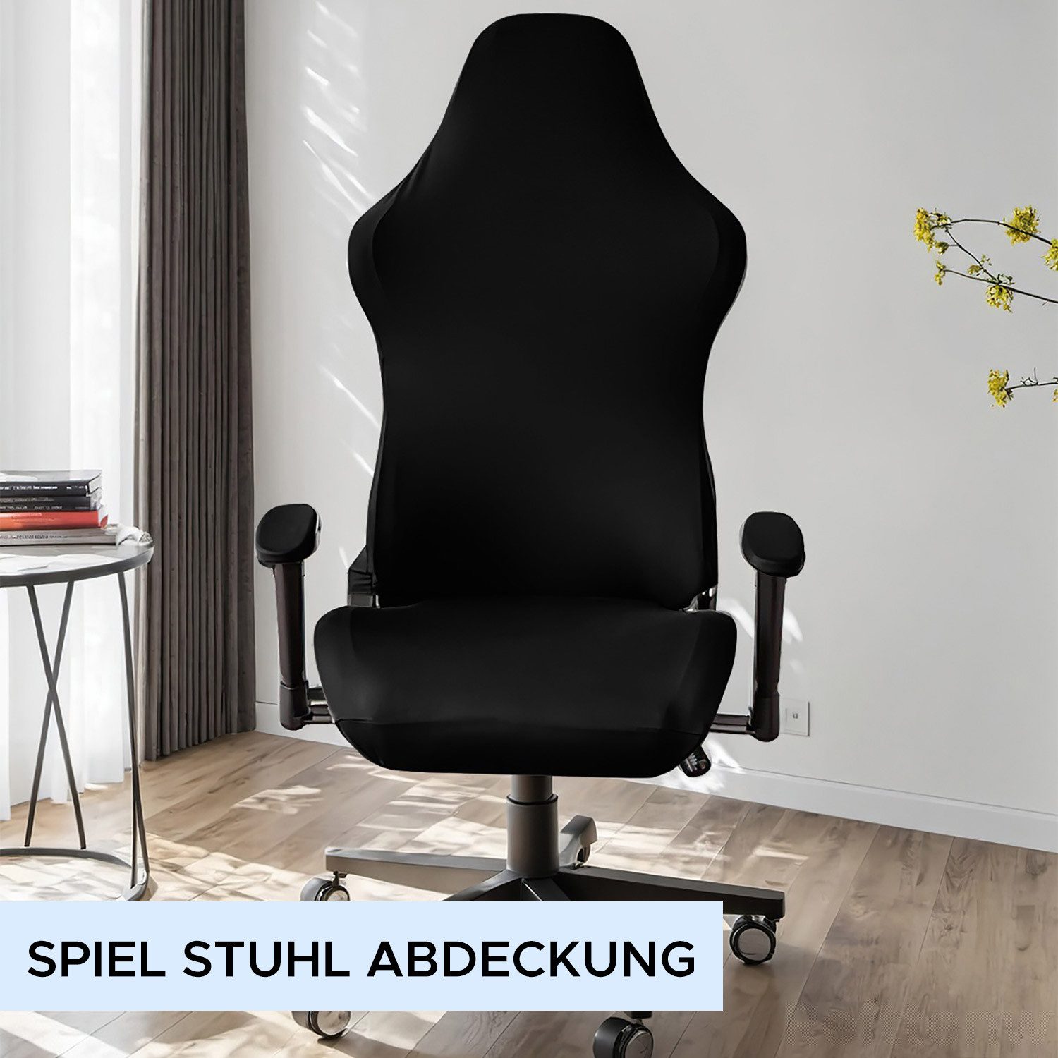 Refttenw Stuhlhusse Elastischer Gaming-Stuhlbezug,Bürostuhlhusse,Sitzbezug, günstig online kaufen