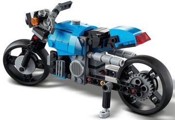 LEGO® Konstruktionsspielsteine LEGO® Creator 3in1 - Geländemotorrad, (Set, 236 St)