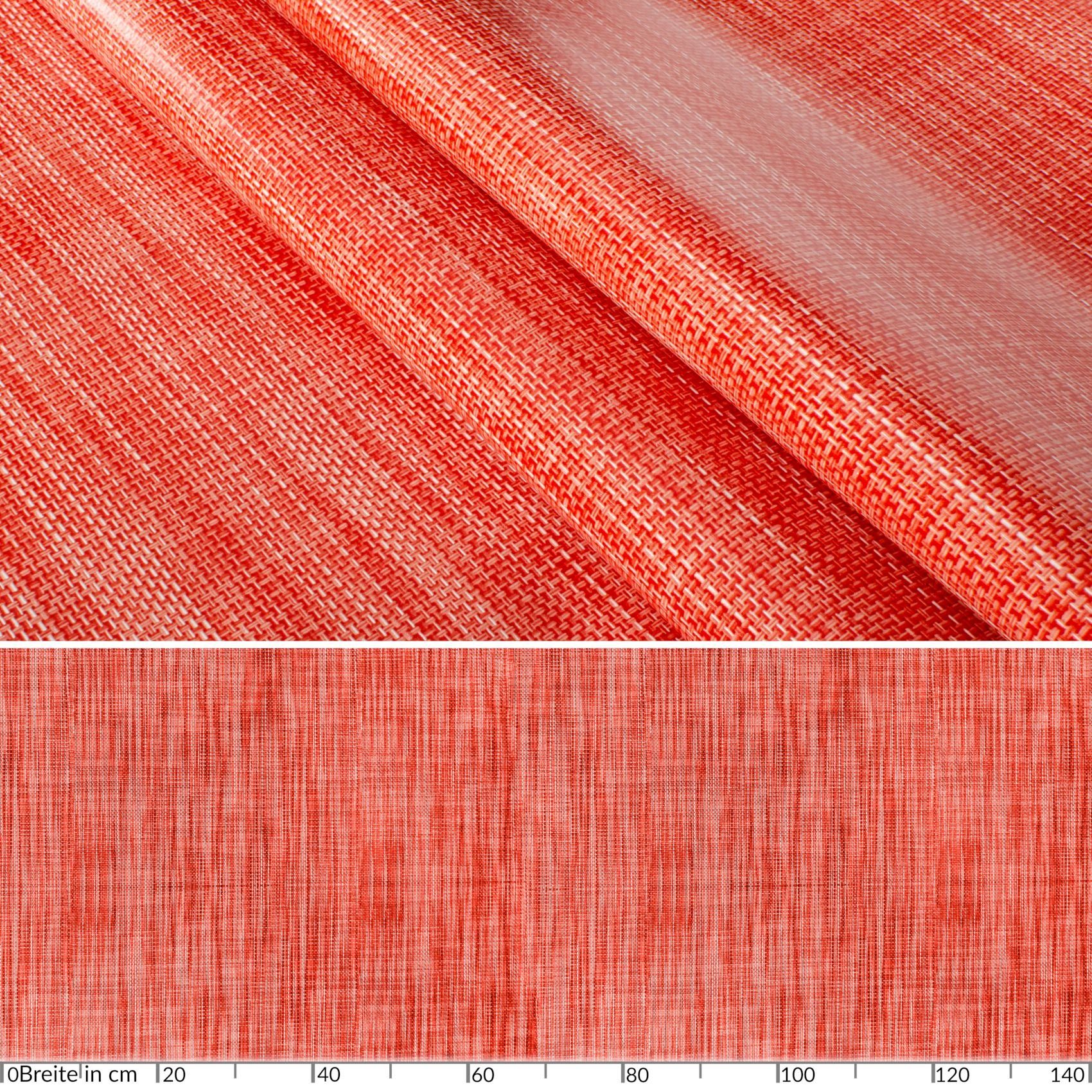 140, Tischdecke Glatt ANRO Wachstuch Einfarbig Tischdecke Rot Breite Robust Wasserabweisend