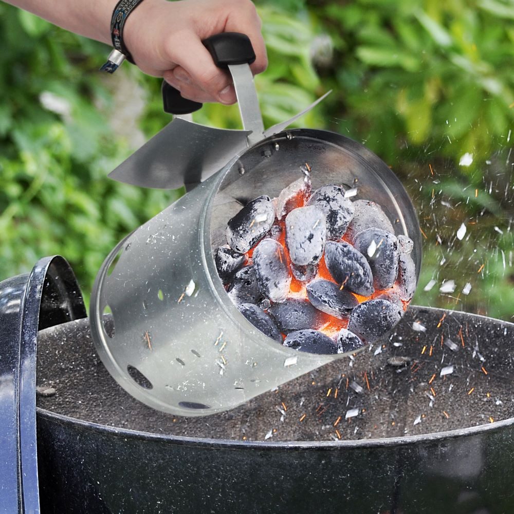 Haushalt International Pflanzkübel Haushalt International Anzündkamin aus Metall - Kohlestarter