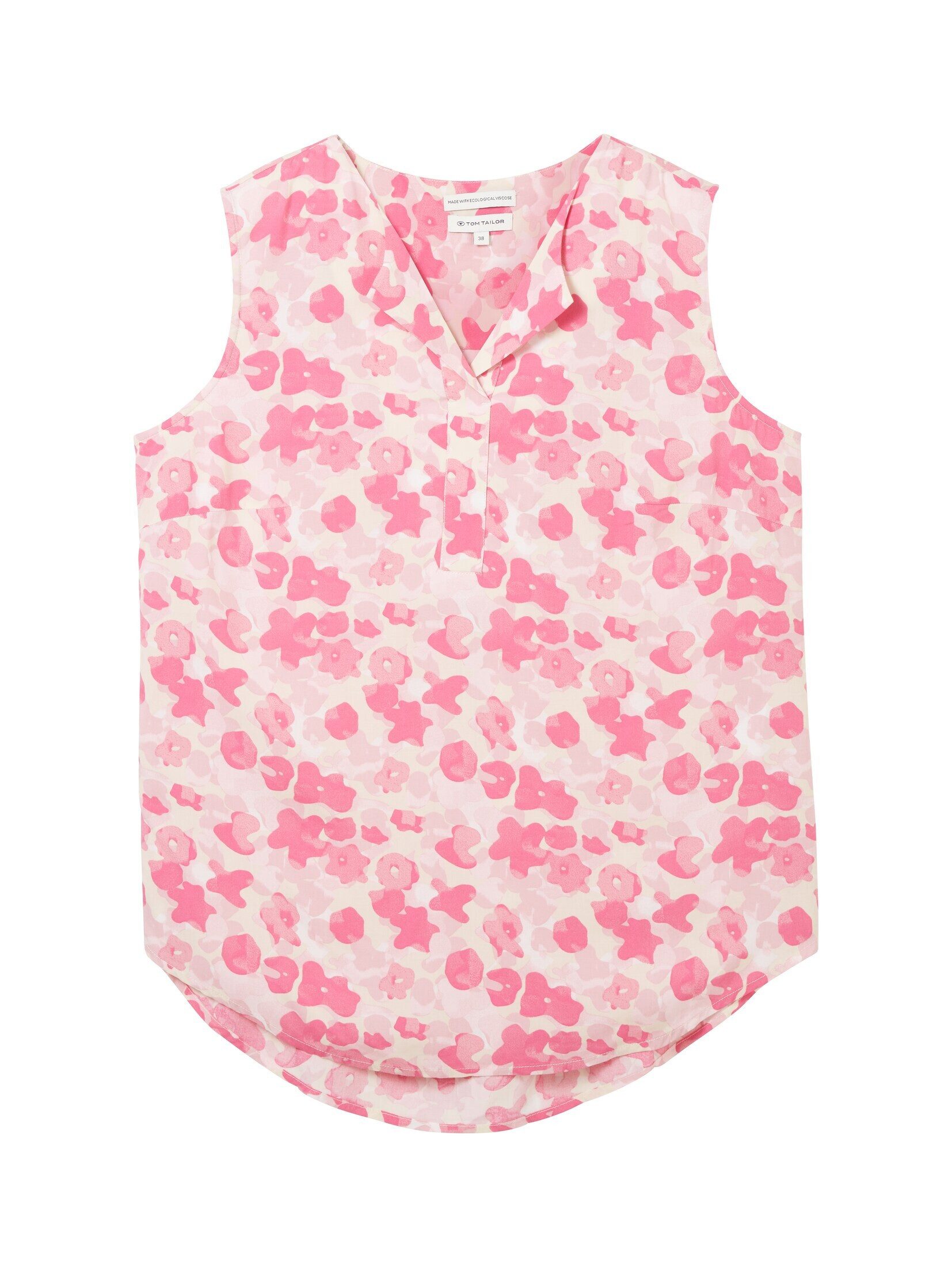 TOM TAILOR Blusentop Bluse aus Viskose günstig online kaufen