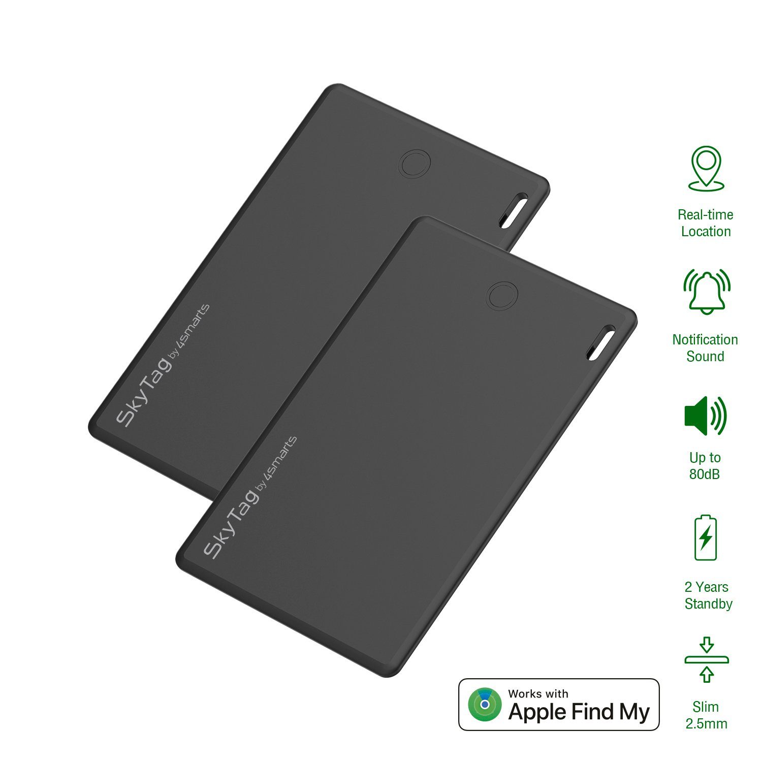Standort-Finder SkyTag Wallet 2er Set GPS-Tracker