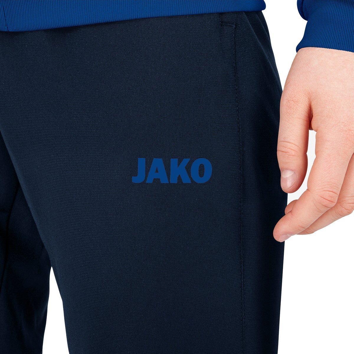 Jako Trainingshose (Polyesterhose) Challenge (100% Polyester) lang dunkelblau/royal Damen