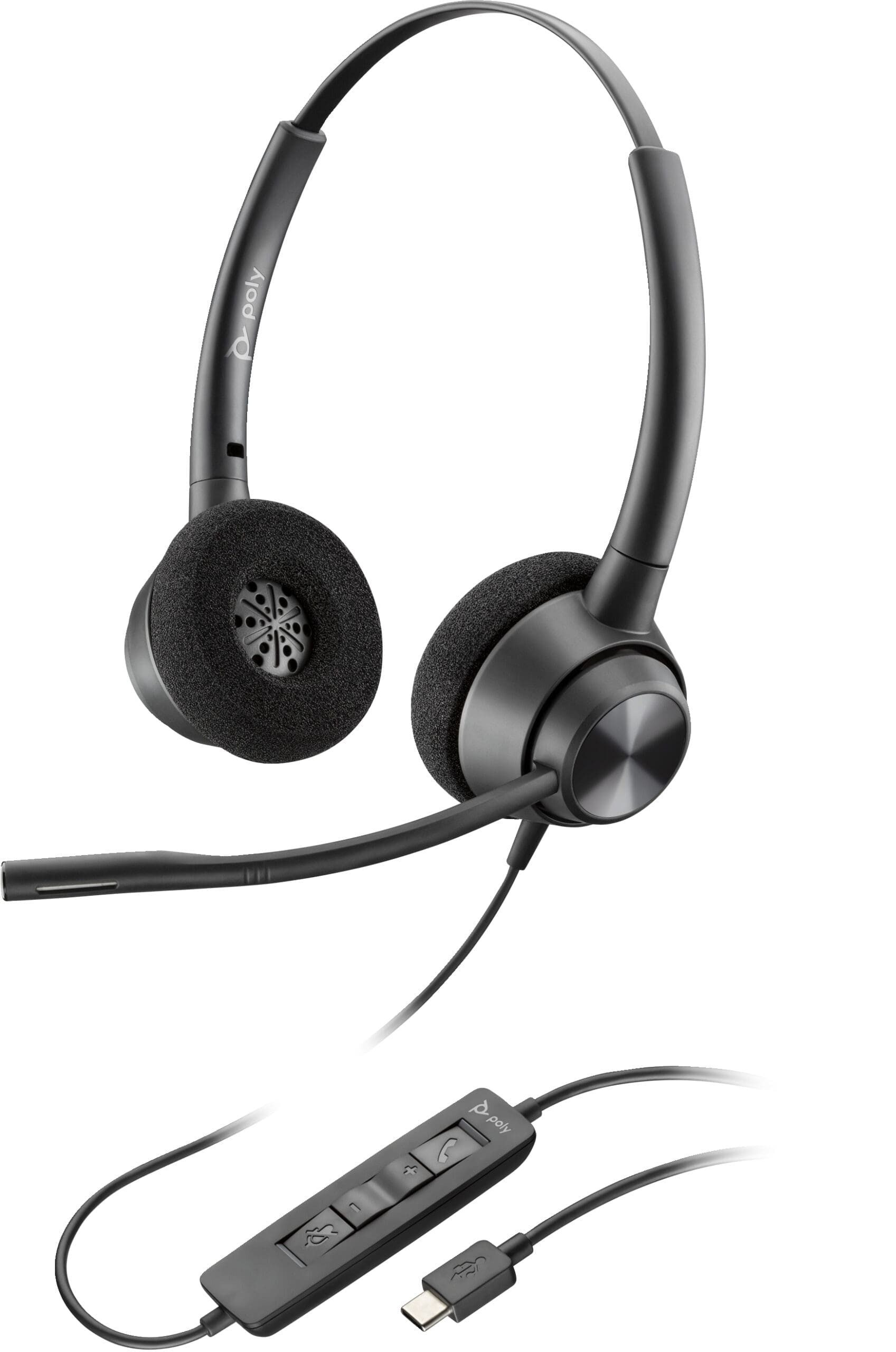 Poly Headset EncorePro 320 binaural USB-A PC-Headset