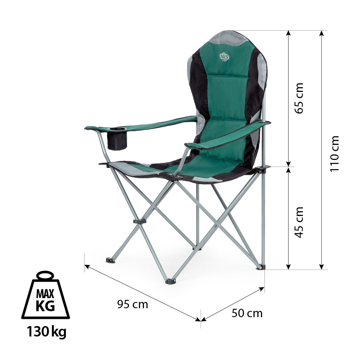NILS CAMP Campingstuhl faltbarer Stuhl Outdoorstuhl günstig online kaufen