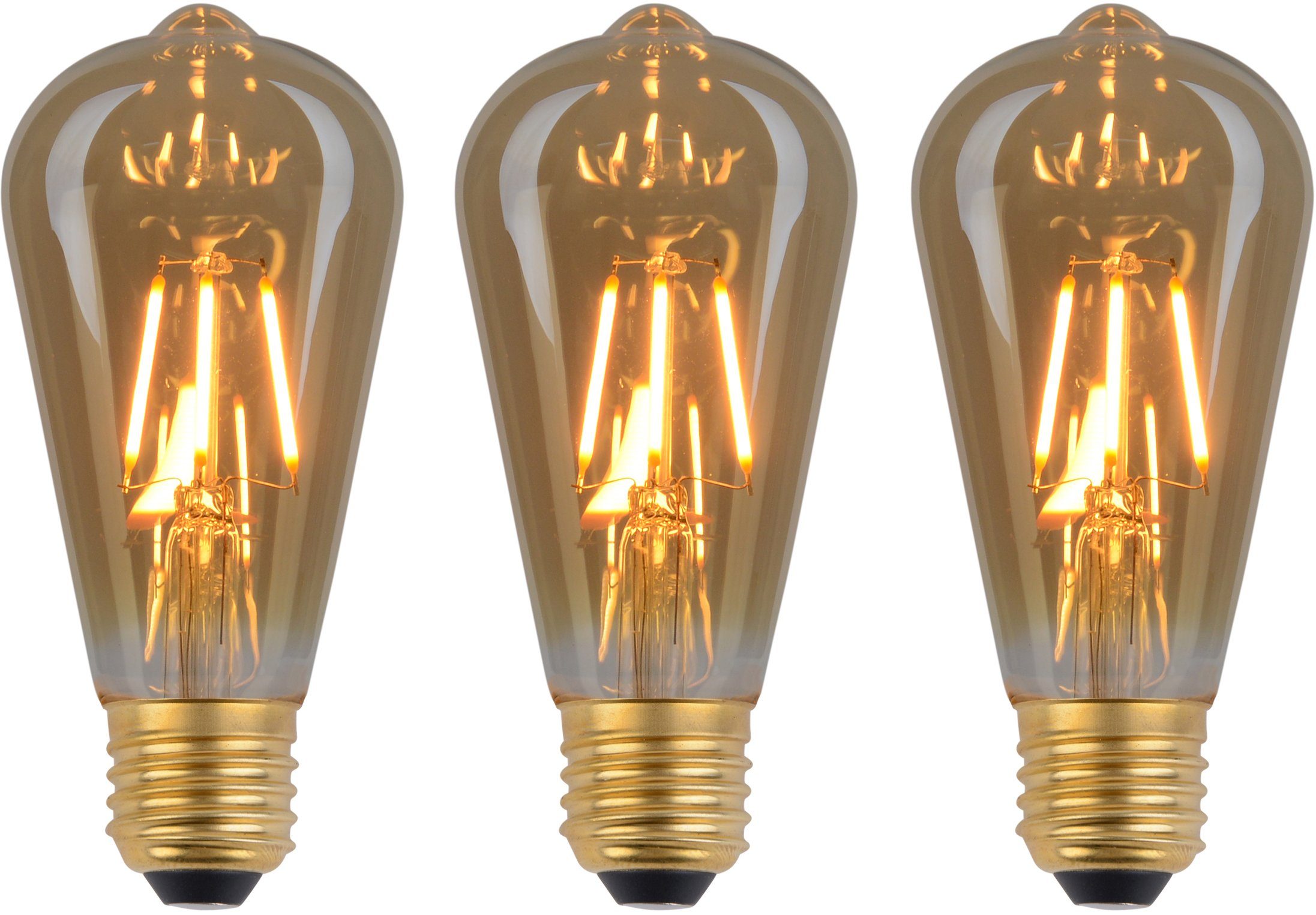 näve »LED Leuchtmittel E274W 3er Set« LED Leuchtmittel, E27, 3 Stück, Warmweiß, Set 3 Stück, dimmbar online kaufen | OTTO