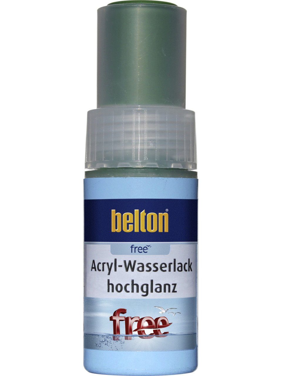 belton Acryl-Buntlack belton free Lackstift 9 ml laubgrün hochglänzend