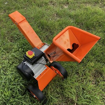 Forest Master Foliengewächshaus Elektro Häcksler 2800 Watt, 4 PS Direktantrieb FM4DDE