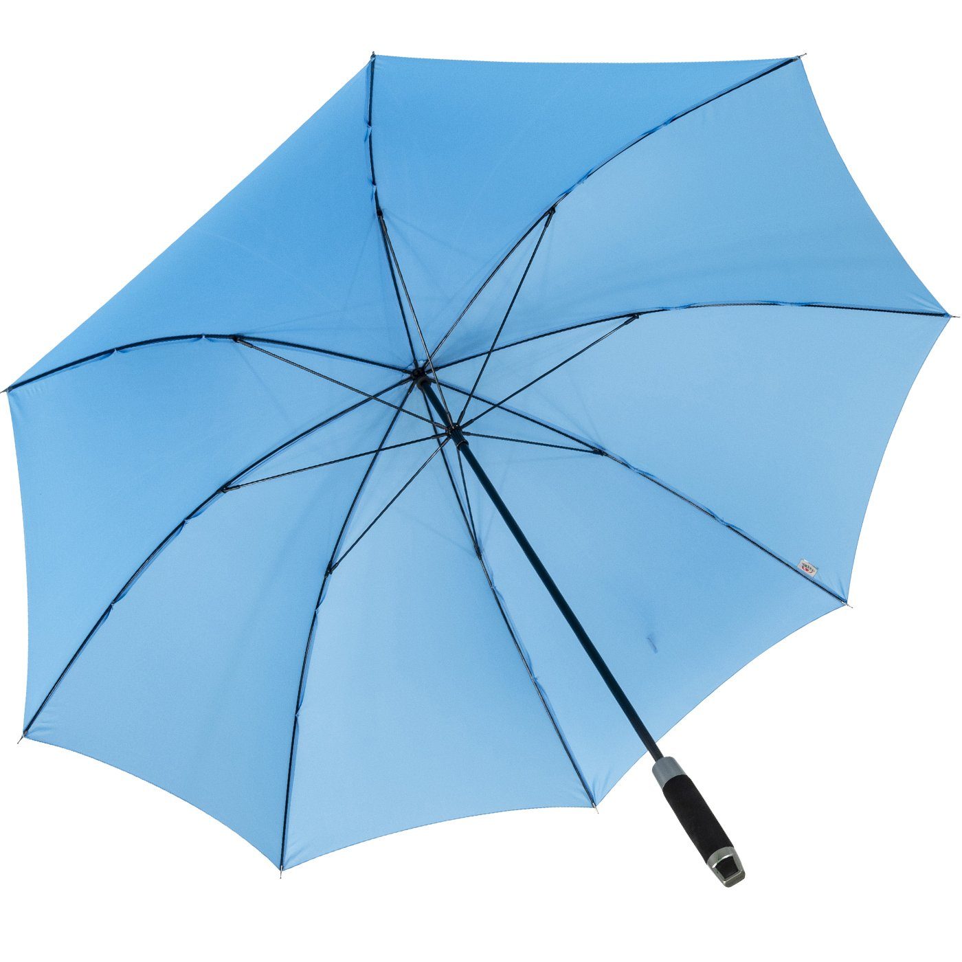 Langregenschirm Golfschirm, - für Damen Partnerschirm XXL uni-Sommerfarben groß und doppler® stabil, Herren, und blau