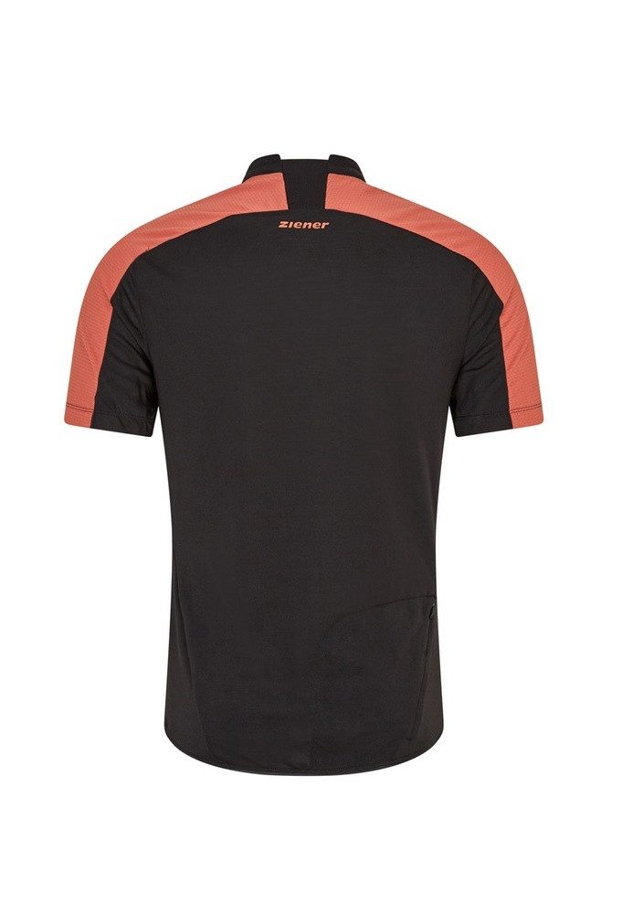 Ziener T-Shirt Fahrrad-Shirt Nadeko (Front-Reißverschluss, Mesheinsätze) günstig online kaufen