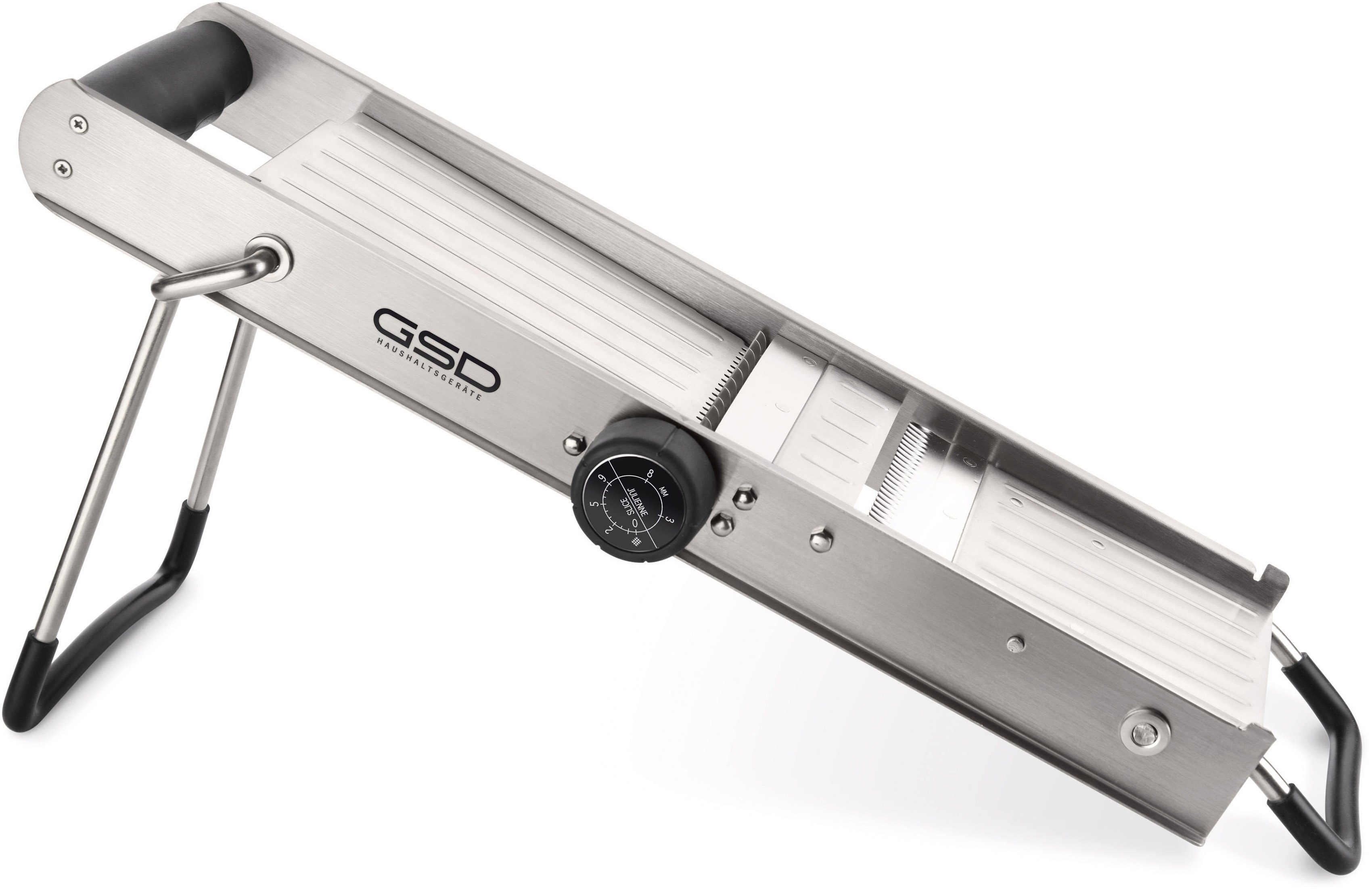 GSD HAUSHALTSGERÄTE Овощерезка, Edelstahl, Kunststoff, weiß