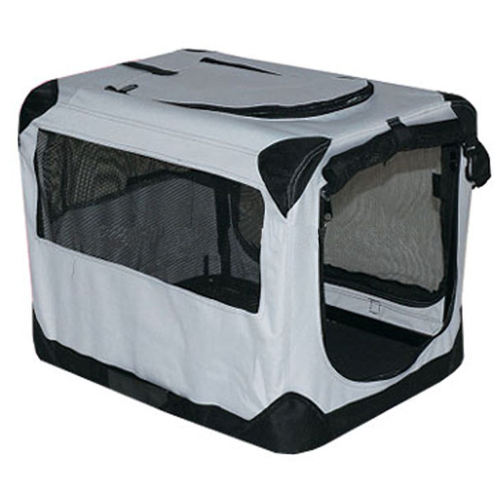 BruKa Tiertransportbox Bello Hundebox Hundetransportbox faltbar Autotransportbox Katzen Hunde von BruKa