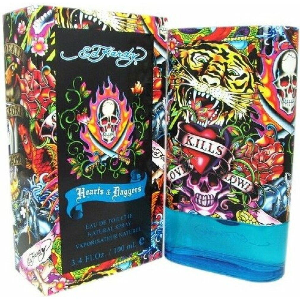 Christian Daggers Eau Hardy & 50ml Audigier Christian Ed Spray de Hearts Audigier Toilette EDT