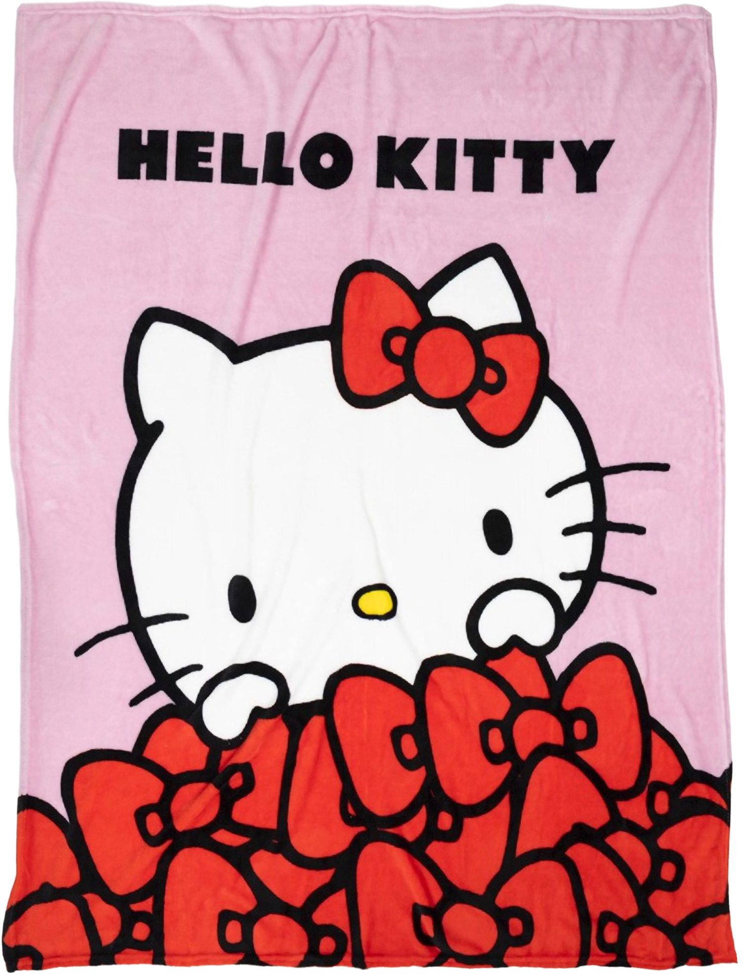 Wohndecke Hello Kitty Wohndecke Flauschdecke Kuscheldecke 130 x 160 cm, AY! günstig online kaufen