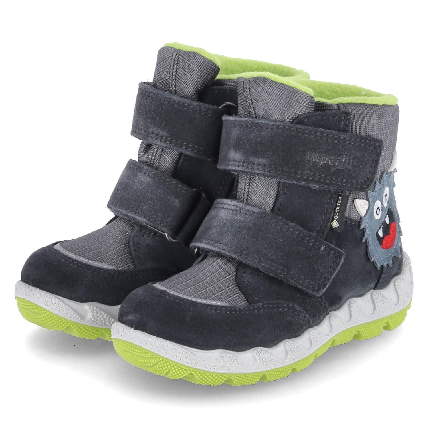 Superfit Superfit 1-006012-2010 Unisex Leder & Textil grau Winterboots