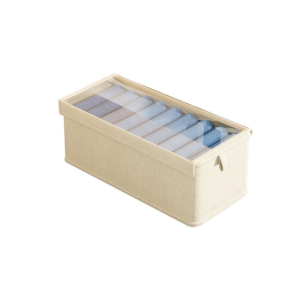 Coonoor Aufbewahrungsbox Faltbare Aufbewahrungsbox, Mit transparentem günstig online kaufen