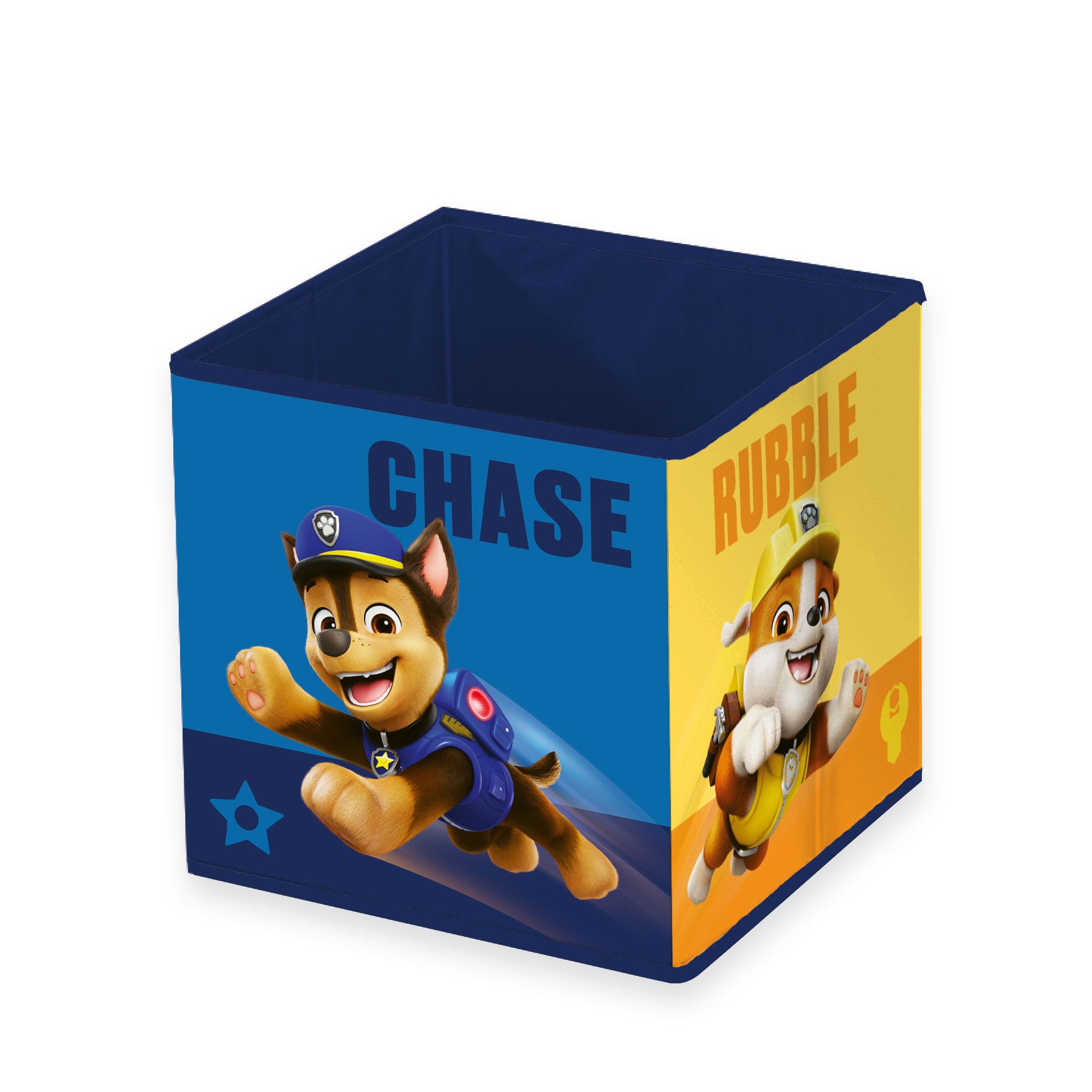 Stoffschmiede Aufbewahrungsbox - Paw Patrol ‘Heldenhafte Helfer’ – 30x30x30 cm, faltbar