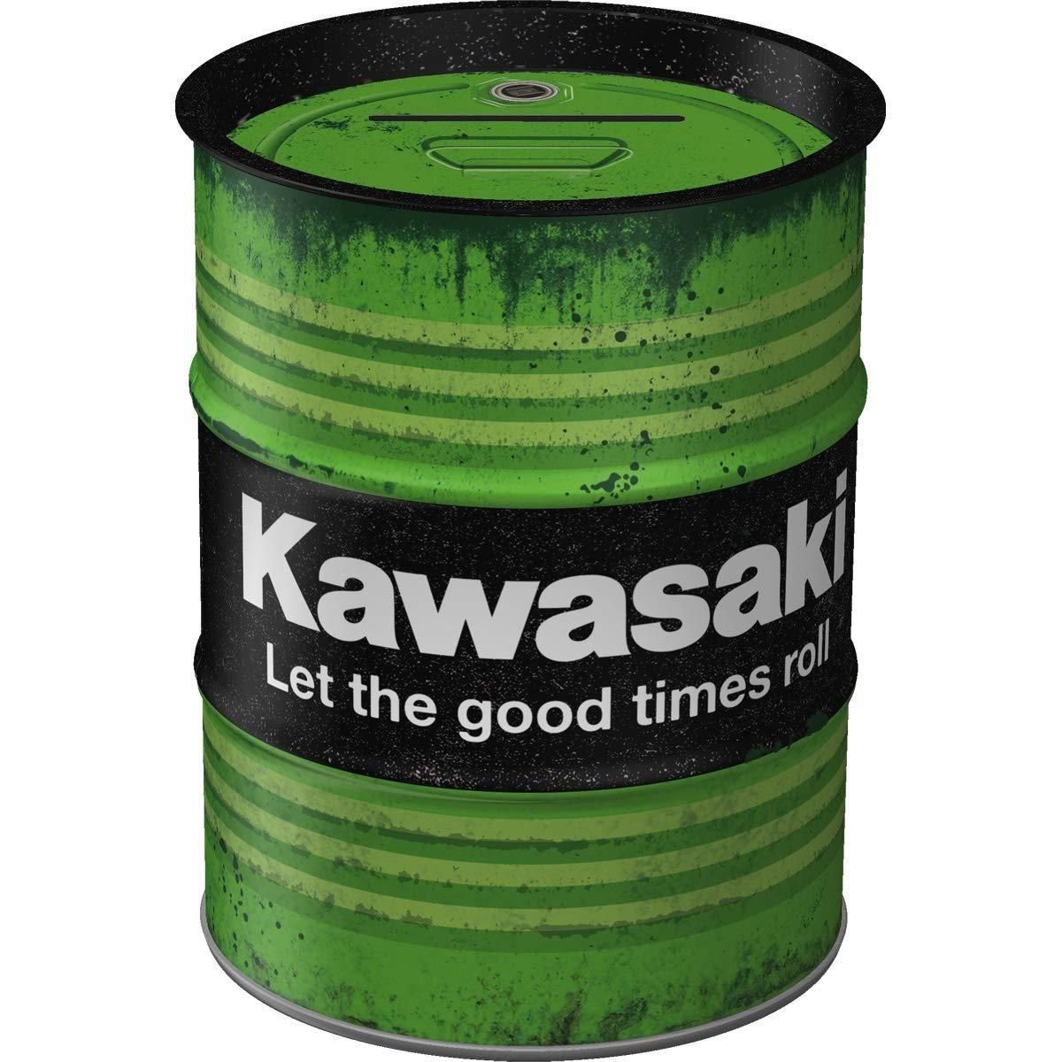 Nostalgic-Art Spardose Spardose Sparbüchse Sparschwein - Kawasaki Let the good times